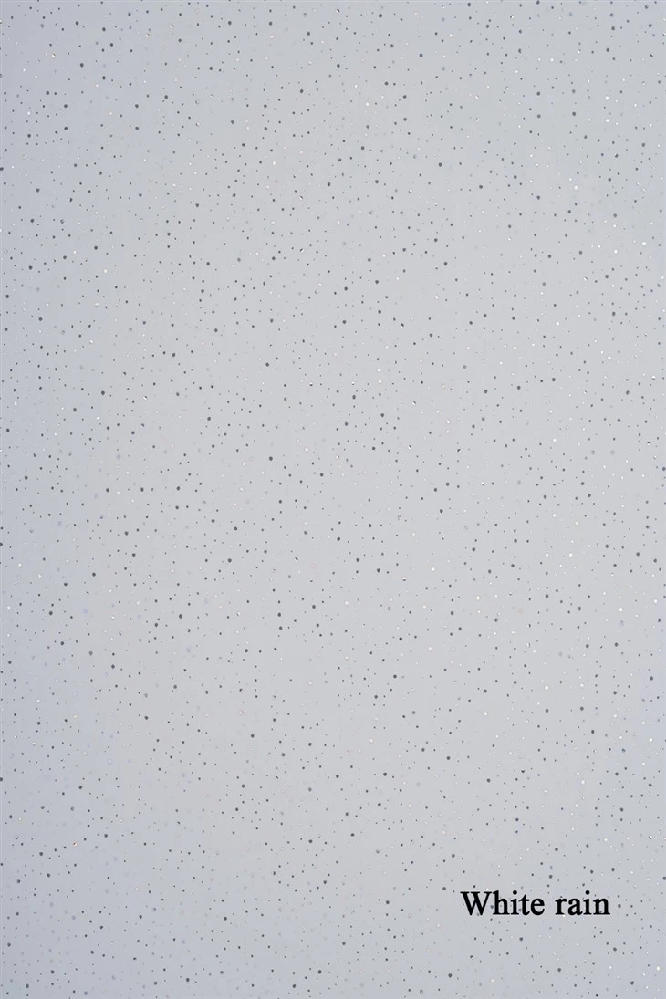 1 Metre Genişliğinde Beyaz Rain Gloss PVC Duvar Paneli