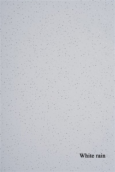 1 Metre Genişliğinde Beyaz Rain Gloss PVC Duvar Paneli