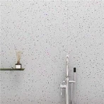 Beyaz Pırıltılı PVC Duvar Kaplaması